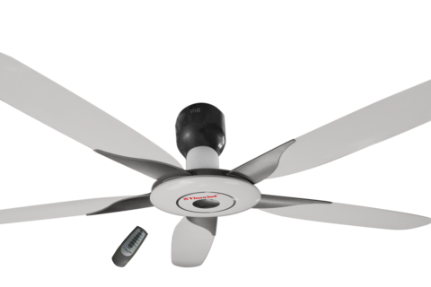 Quạt trần 1500 điều khiển từ xa - cánh nhôm