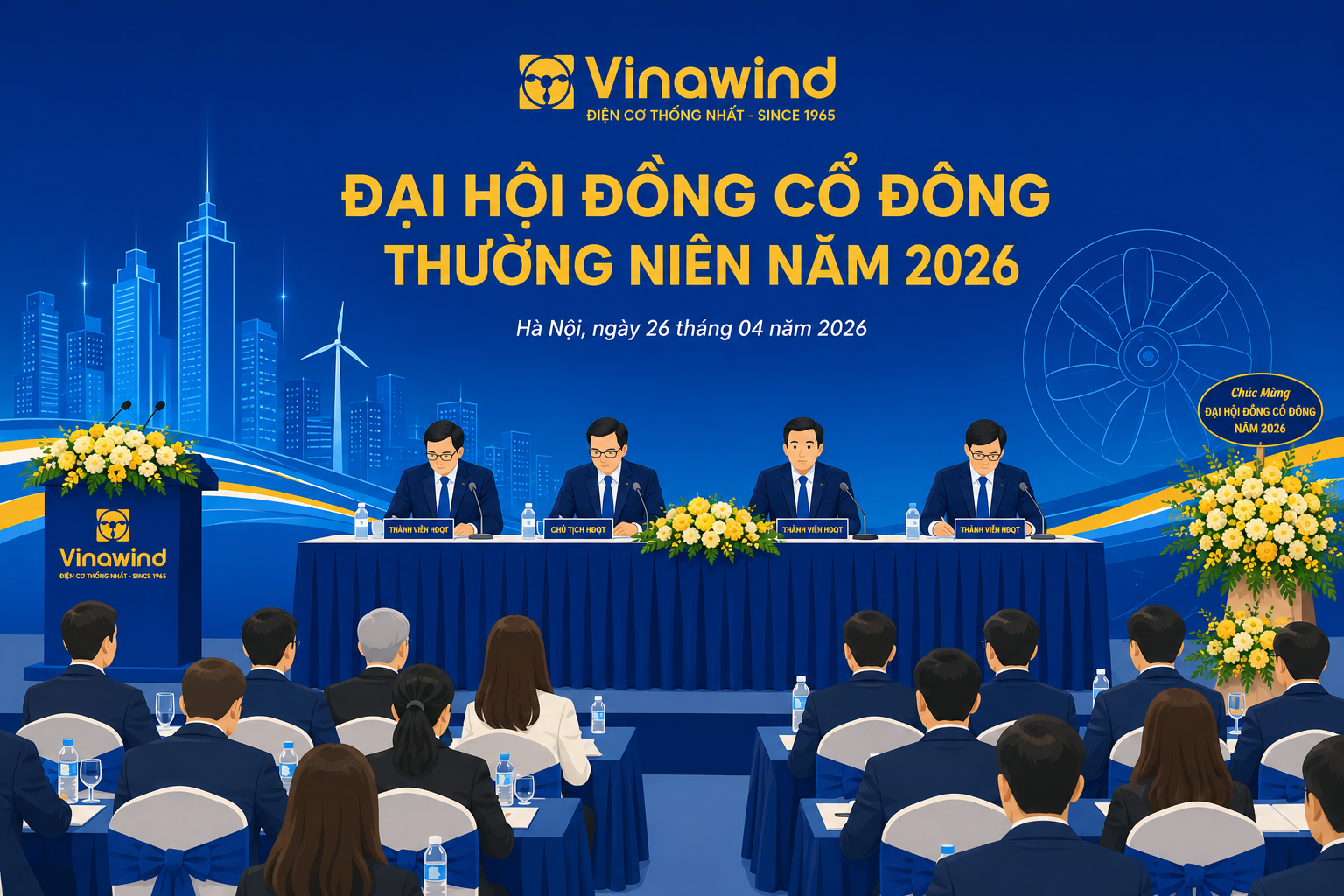 TB Chốt danh sách cổ đông tham dự họp ĐHĐCĐ thường niên năm 2026